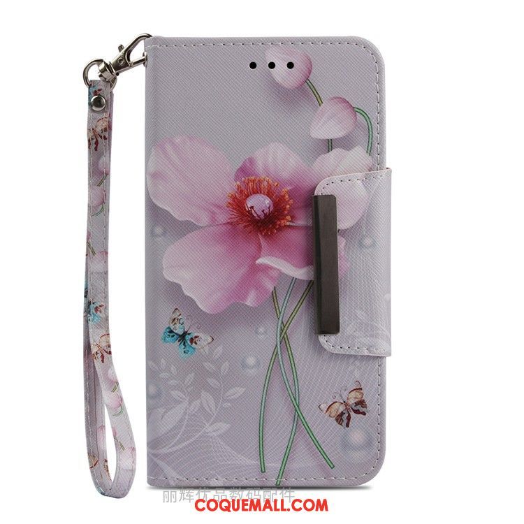 Étui Lg Q Stylus Rose Étui En Cuir Protection, Coque Lg Q Stylus Téléphone Portable