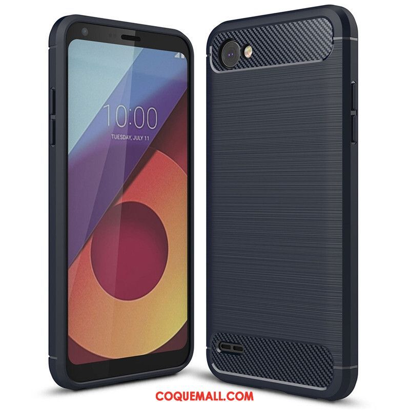 Étui Lg Q6 Fluide Doux Étoile Protection, Coque Lg Q6 Silicone Téléphone Portable