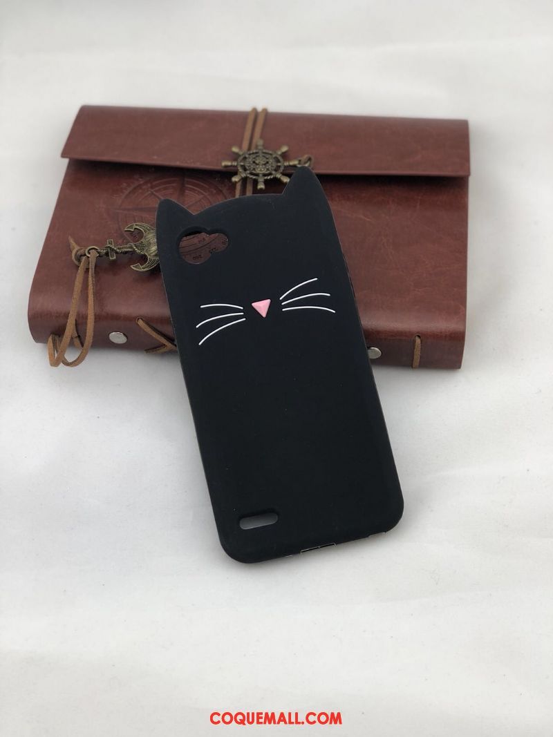 Étui Lg Q6 Incassable Protection Chat, Coque Lg Q6 Mini Silicone