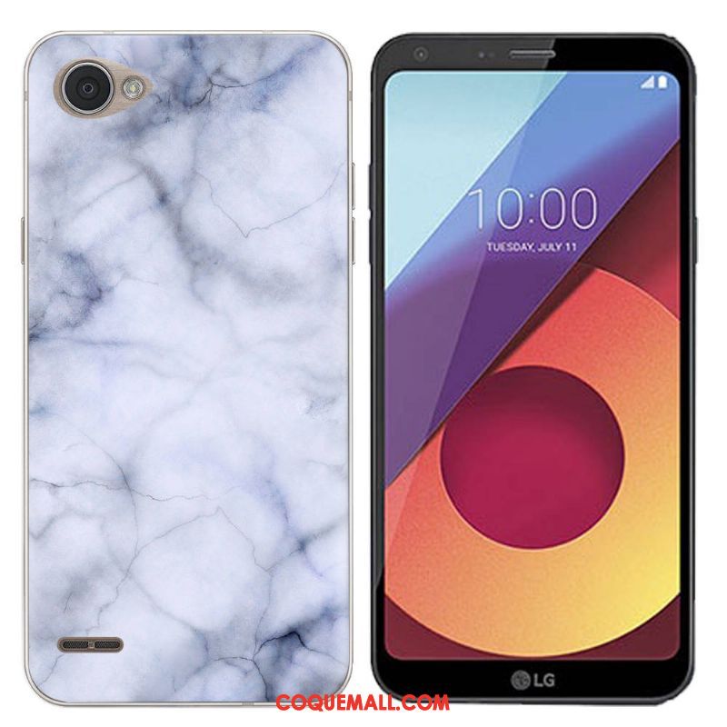 Étui Lg Q6 Jaune Gris Noir, Coque Lg Q6 Silicone Rose