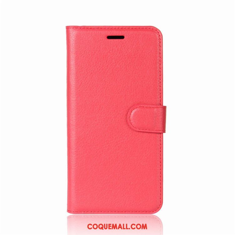 Étui Lg Q6 Portefeuille Bleu Téléphone Portable, Coque Lg Q6 Étui En Cuir Protection