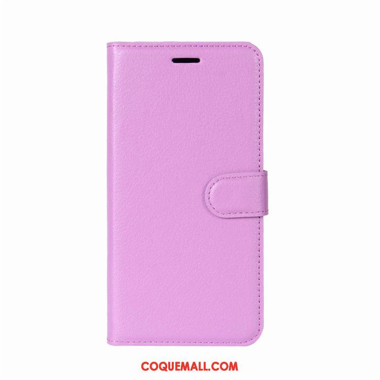 Étui Lg Q6 Portefeuille Bleu Téléphone Portable, Coque Lg Q6 Étui En Cuir Protection