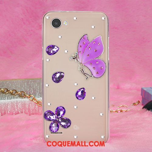 Étui Lg Q6 Protection Amour Incassable, Coque Lg Q6 Téléphone Portable Résine Beige Farbe