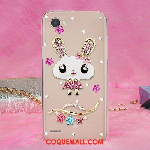 Étui Lg Q6 Protection Amour Incassable, Coque Lg Q6 Téléphone Portable Résine Beige Farbe