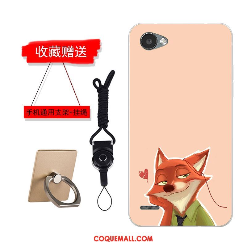 Étui Lg Q6 Tendance Fluide Doux Charmant, Coque Lg Q6 Super Mignon Protection