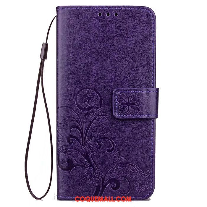 Étui Lg Q6 Étui En Cuir Rose Tendance, Coque Lg Q6 Téléphone Portable Portefeuille