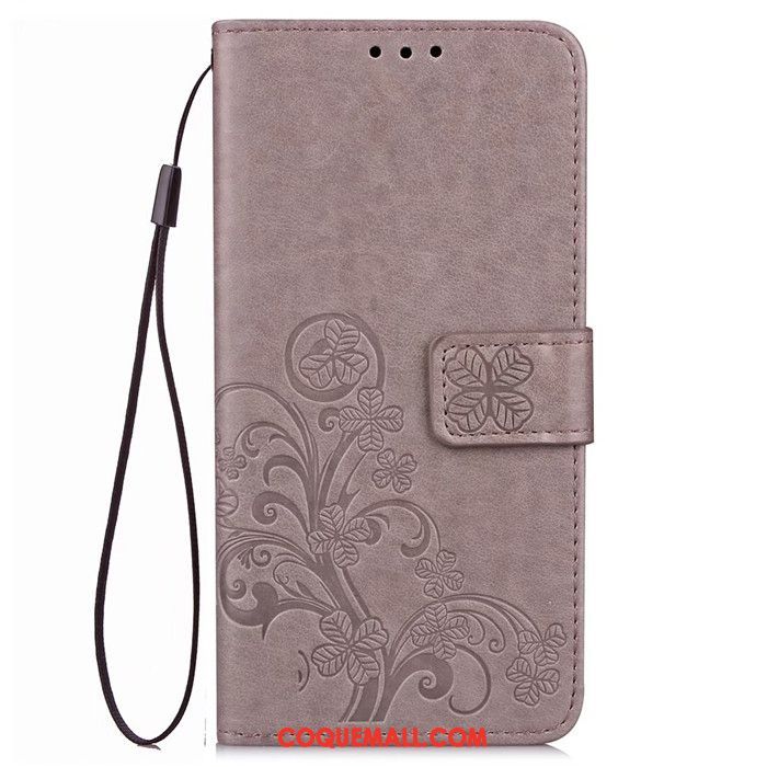 Étui Lg Q6 Étui En Cuir Rose Tendance, Coque Lg Q6 Téléphone Portable Portefeuille