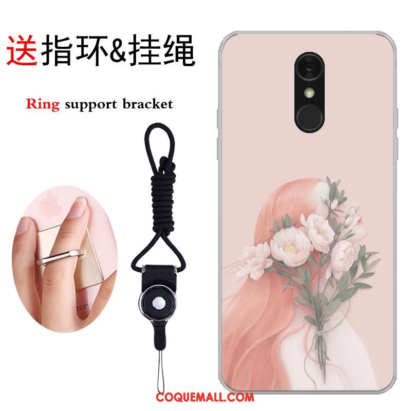 Étui Lg Q7 Charmant Tendance Dessin Animé, Coque Lg Q7 Art Incassable