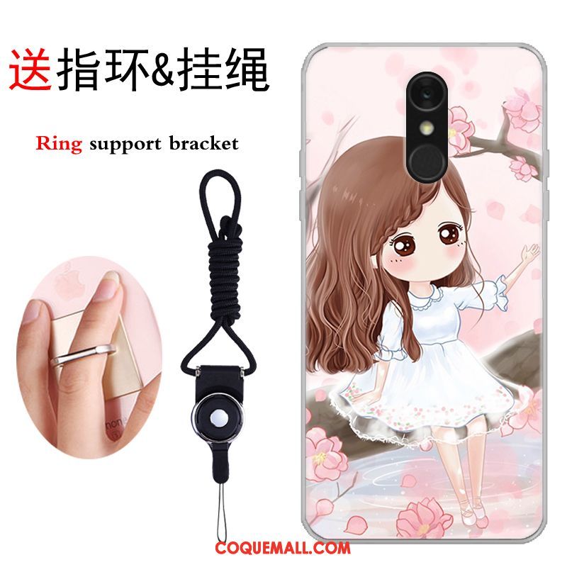 Étui Lg Q7 Charmant Tendance Dessin Animé, Coque Lg Q7 Art Incassable