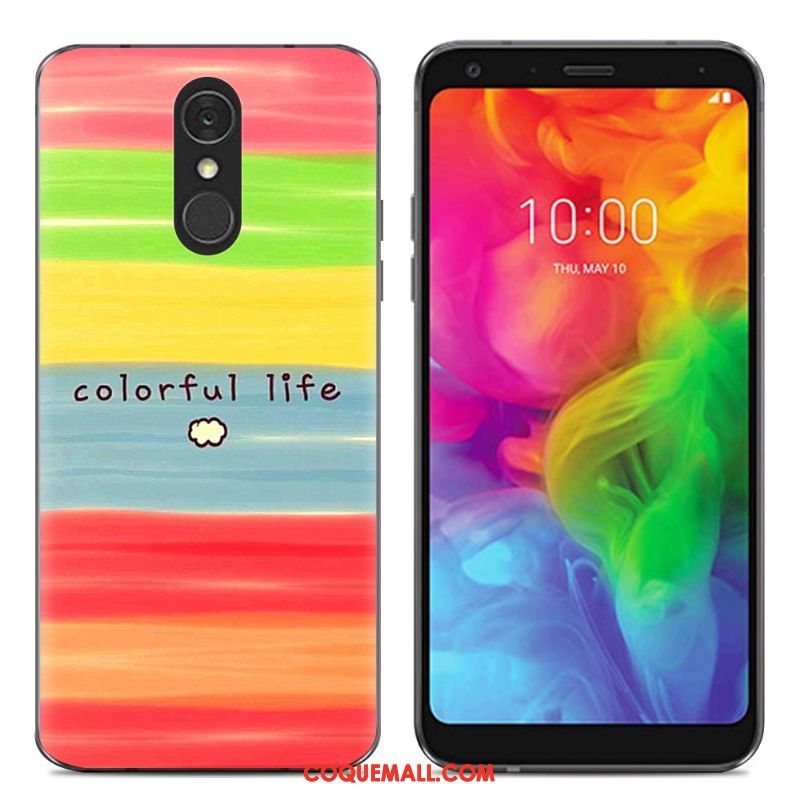 Étui Lg Q7 Protection Fluide Doux Tout Compris, Coque Lg Q7 Téléphone Portable Tendance