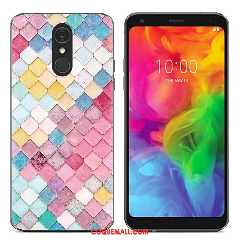 Étui Lg Q7 Protection Fluide Doux Tout Compris, Coque Lg Q7 Téléphone Portable Tendance