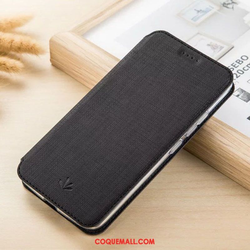 Étui Lg Q7 Support Téléphone Portable Étui En Cuir, Coque Lg Q7 Carte Gris