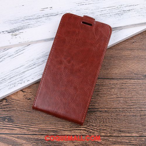 Étui Lg Q7 Téléphone Portable Étui En Cuir Tendance, Coque Lg Q7 Simple Portefeuille