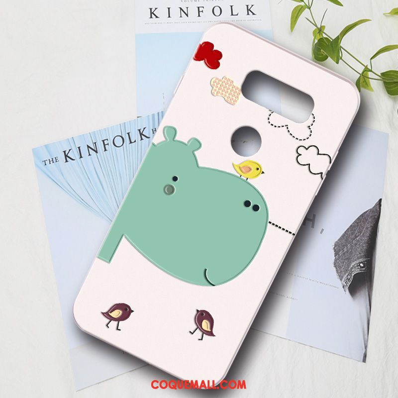 Étui Lg V30 Créatif Protection Dessin Animé, Coque Lg V30 Personnalité Fluide Doux