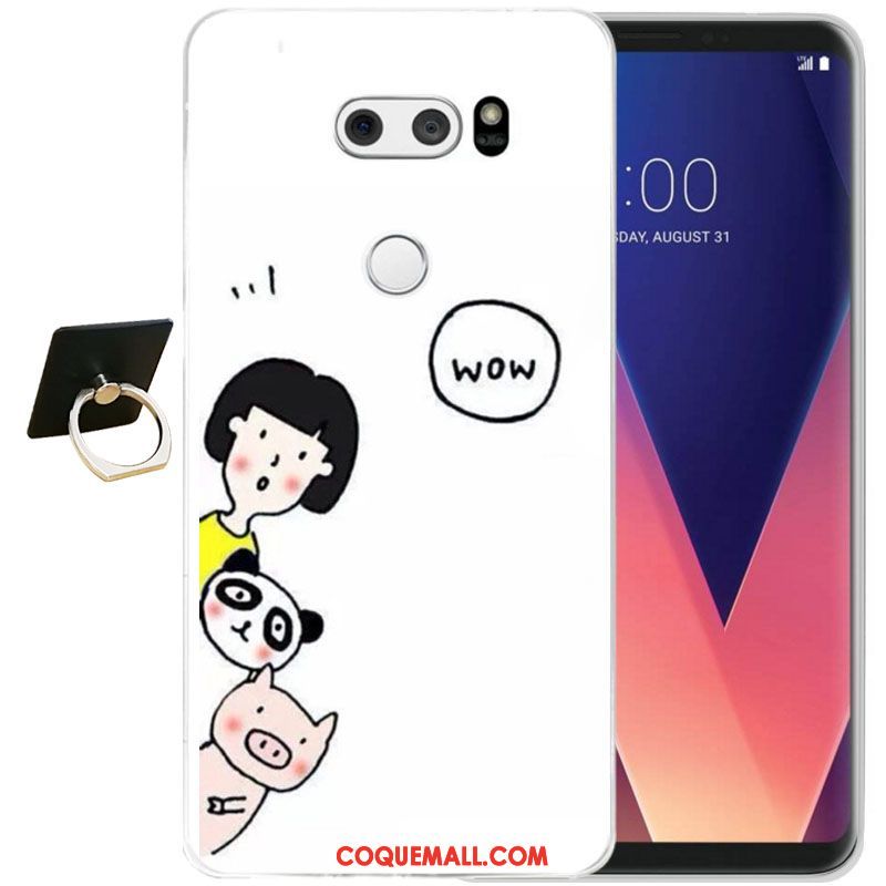 Étui Lg V30 Fleur Incassable Protection, Coque Lg V30 Protection Contre Les Explosions Tout Compris