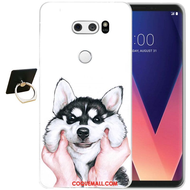 Étui Lg V30 Fleur Incassable Protection, Coque Lg V30 Protection Contre Les Explosions Tout Compris