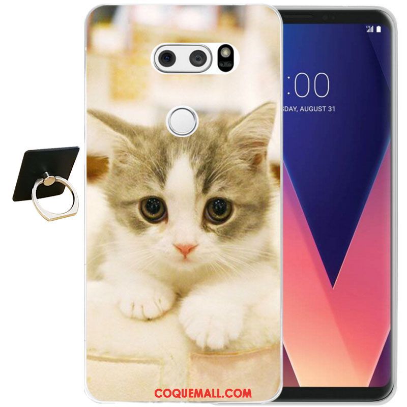 Étui Lg V30 Fleur Incassable Protection, Coque Lg V30 Protection Contre Les Explosions Tout Compris