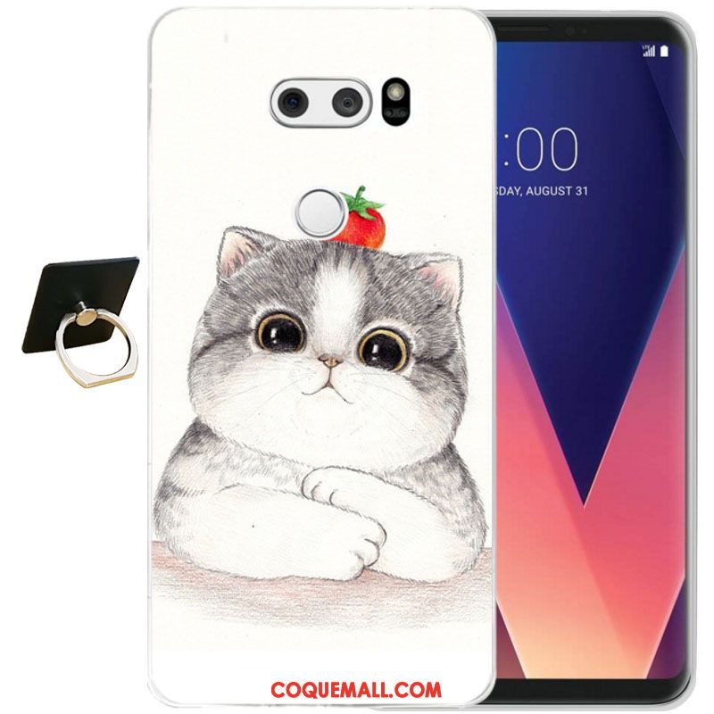 Étui Lg V30 Fleur Incassable Protection, Coque Lg V30 Protection Contre Les Explosions Tout Compris