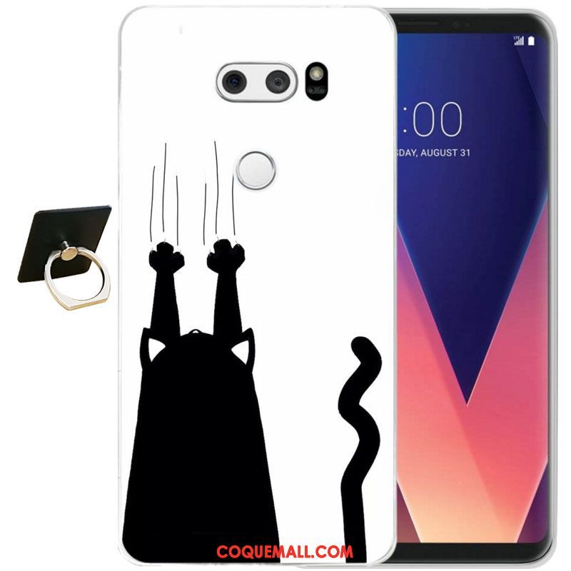 Étui Lg V30 Fleur Incassable Protection, Coque Lg V30 Protection Contre Les Explosions Tout Compris