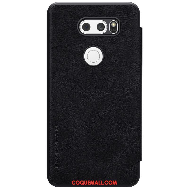 Étui Lg V30 Multicolore Téléphone Portable Business, Coque Lg V30 Étui En Cuir Or Braun