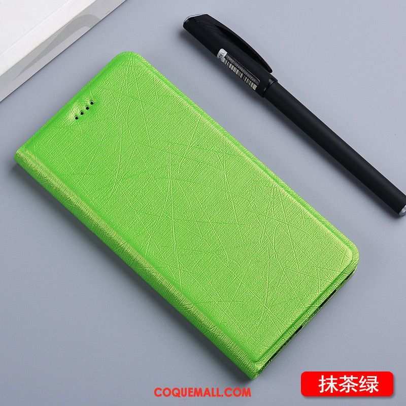 Étui Lg V30 Protection Vert Téléphone Portable, Coque Lg V30 Soie Silicone