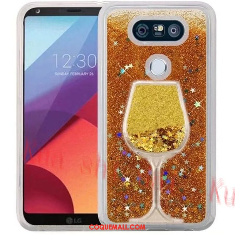 Étui Lg V30 Rose Quicksand Téléphone Portable, Coque Lg V30 Liquide Incassable Sandfarben