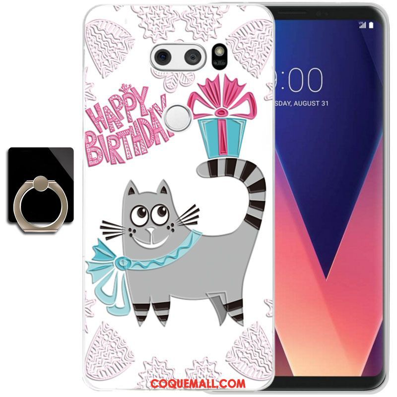 Étui Lg V30 Silicone Fluide Doux Téléphone Portable, Coque Lg V30 Multicolore Tout Compris