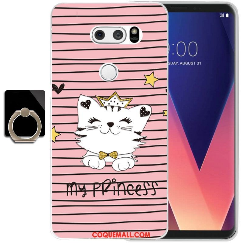 Étui Lg V30 Silicone Fluide Doux Téléphone Portable, Coque Lg V30 Multicolore Tout Compris