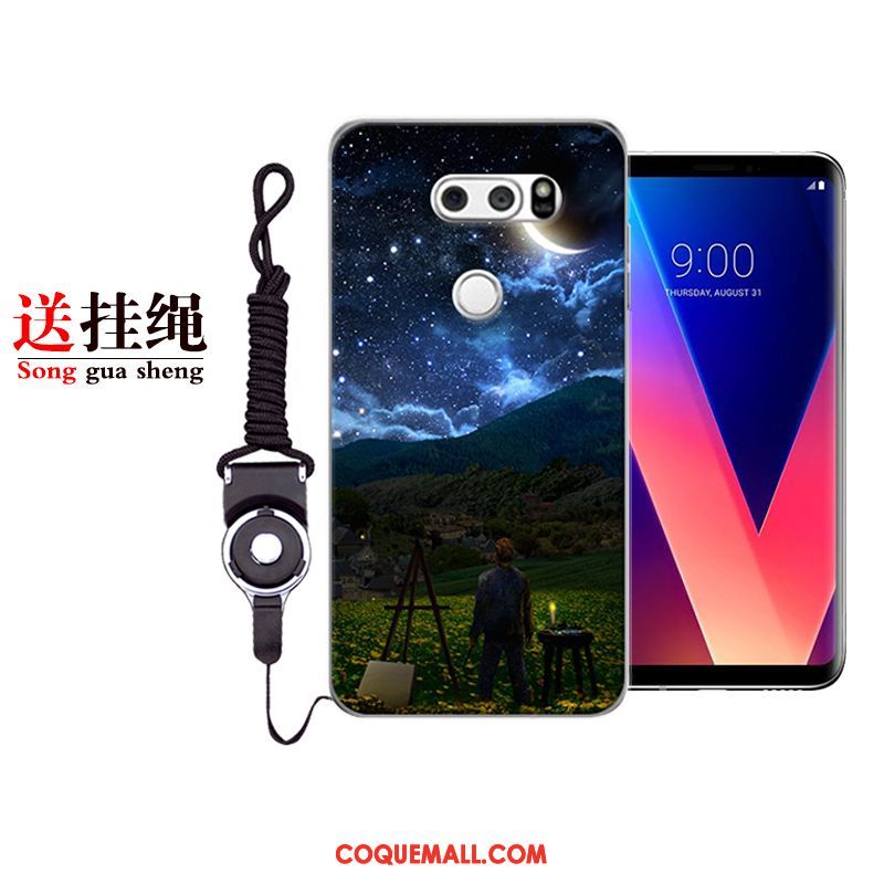 Étui Lg V30 Silicone Incassable Nouveau, Coque Lg V30 Personnalité Tendance