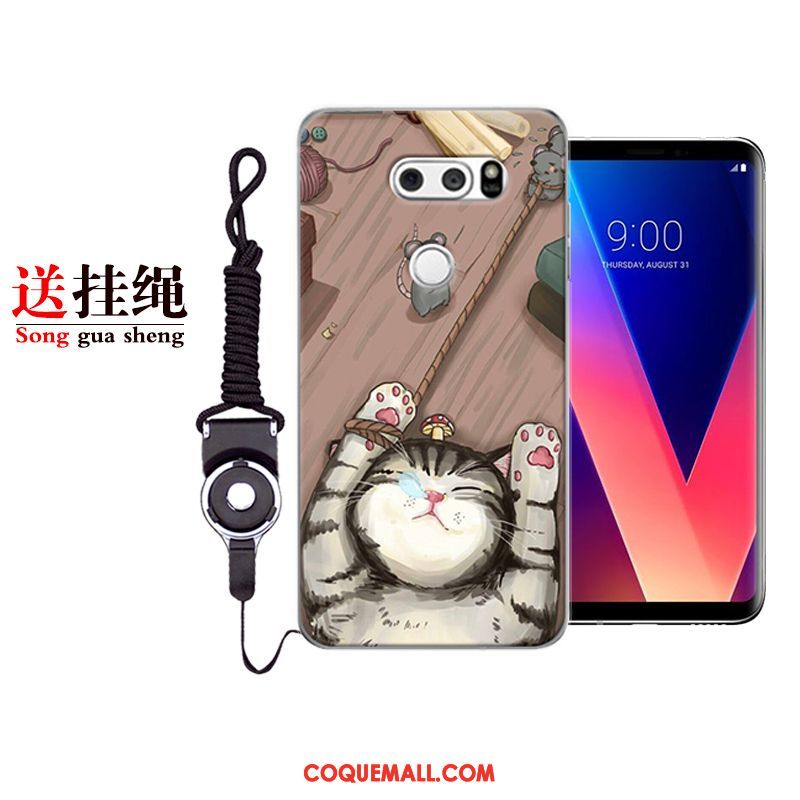 Étui Lg V30 Silicone Incassable Nouveau, Coque Lg V30 Personnalité Tendance