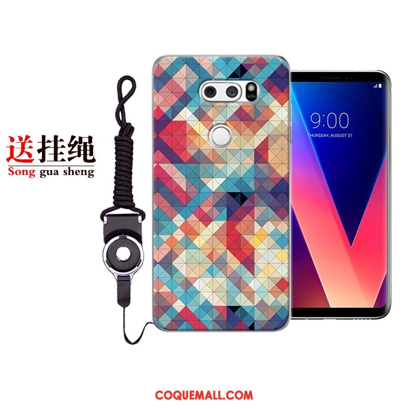 Étui Lg V30 Silicone Incassable Nouveau, Coque Lg V30 Personnalité Tendance