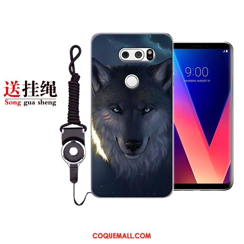 Étui Lg V30 Silicone Incassable Nouveau, Coque Lg V30 Personnalité Tendance