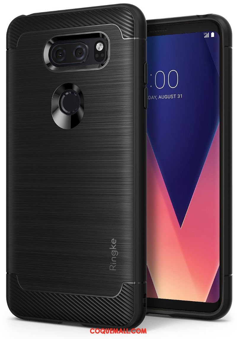 Étui Lg V30 Silicone Protection Marque De Tendance, Coque Lg V30 Incassable Nouveau