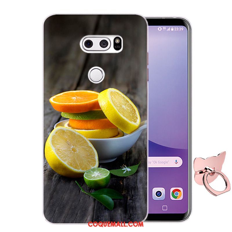 Étui Lg V30 Silicone Téléphone Portable Bleu, Coque Lg V30 Fluide Doux Incassable