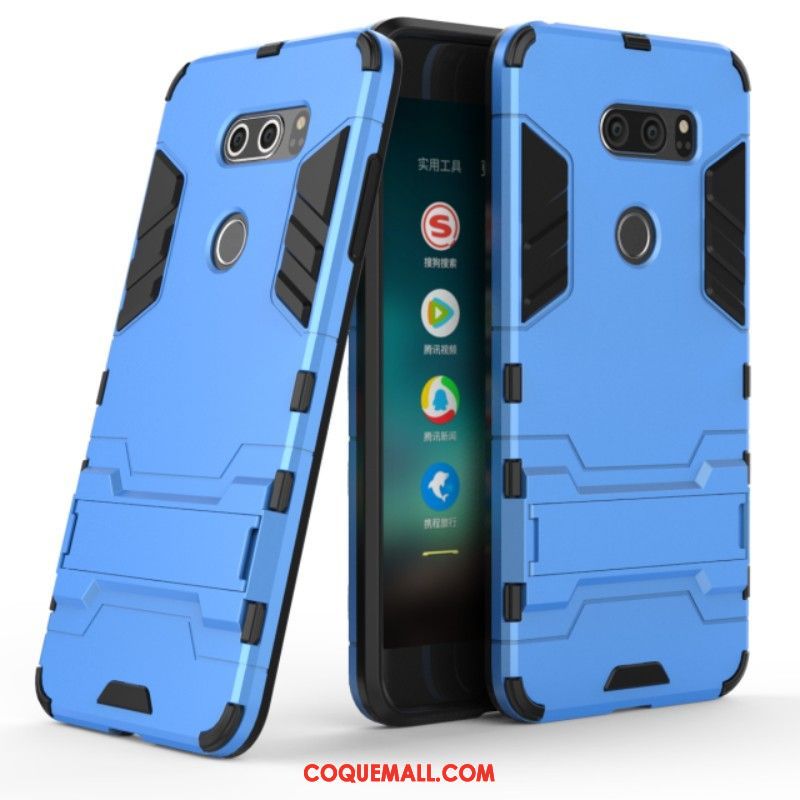 Étui Lg V30 Support Tendance Personnalité, Coque Lg V30 Silicone Business