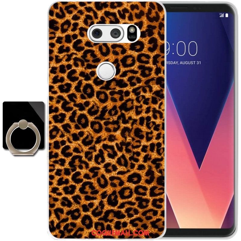 Étui Lg V30 Transparent Fluide Doux Protection, Coque Lg V30 Silicone Tout Compris