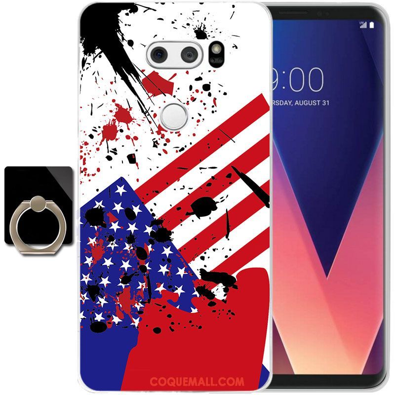 Étui Lg V30 Transparent Fluide Doux Protection, Coque Lg V30 Silicone Tout Compris