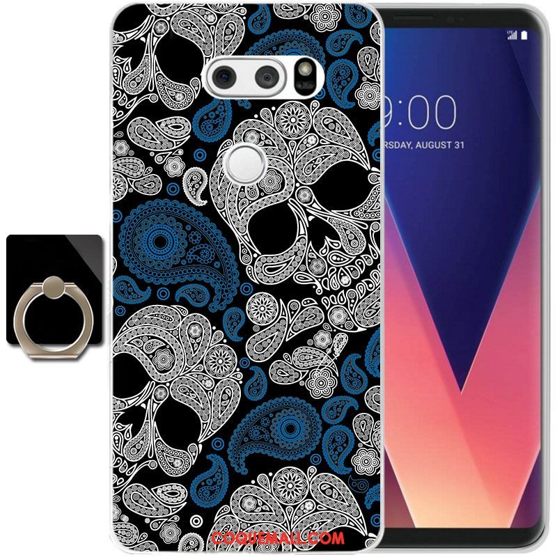 Étui Lg V30 Transparent Fluide Doux Protection, Coque Lg V30 Silicone Tout Compris