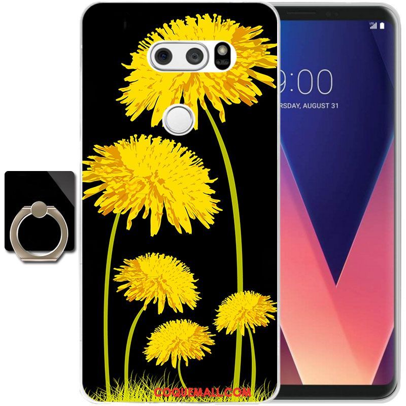 Étui Lg V30 Transparent Fluide Doux Protection, Coque Lg V30 Silicone Tout Compris