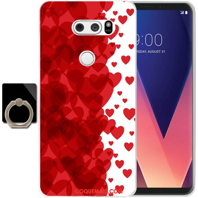 Étui Lg V30 Transparent Fluide Doux Protection, Coque Lg V30 Silicone Tout Compris