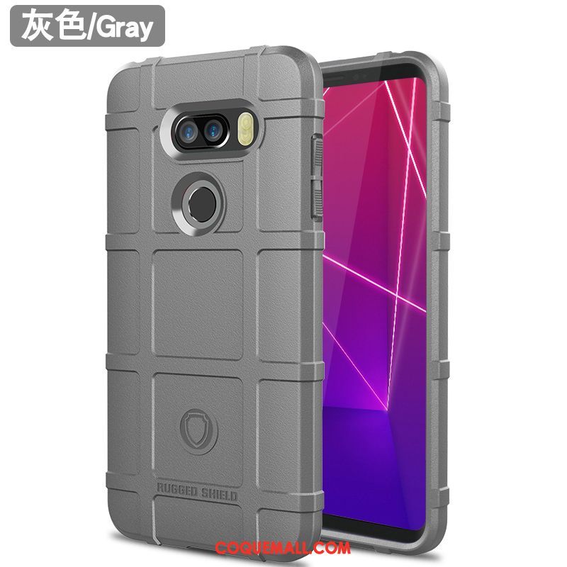 Étui Lg V30 Téléphone Portable Protection Créatif, Coque Lg V30 Incassable Bleu