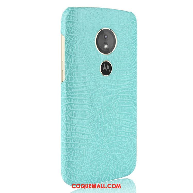 Étui Moto E5 Crocodile Modèle Clair Protection, Coque Moto E5 Vert Téléphone Portable