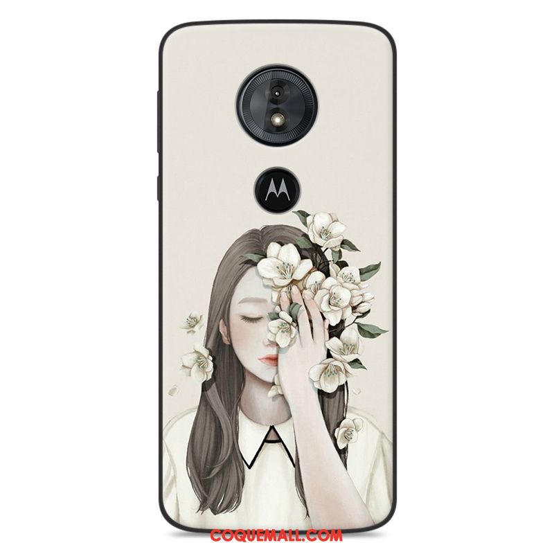 Étui Moto E5 Rouge Petit Tout Compris, Coque Moto E5 Téléphone Portable Art