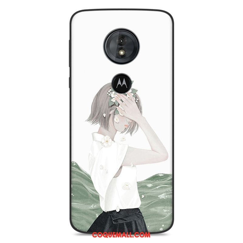 Étui Moto E5 Rouge Petit Tout Compris, Coque Moto E5 Téléphone Portable Art