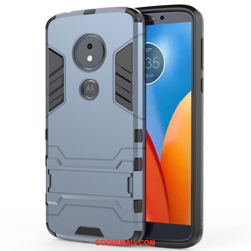 Étui Moto E5 Téléphone Portable Protection Gris, Coque Moto E5 Tout Compris Difficile