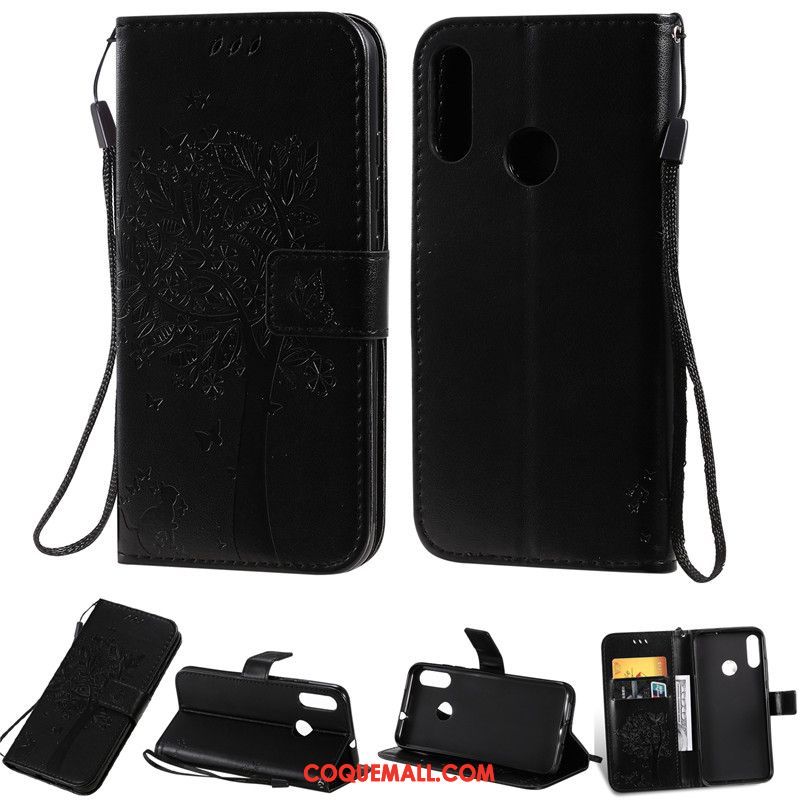 Étui Moto E6 Plus Incassable Téléphone Portable En Cuir, Coque Moto E6 Plus Tout Compris Protection