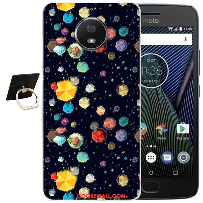 Étui Moto G5s Plus Créatif Silicone Tendance, Coque Moto G5s Plus Gaufrage Protection