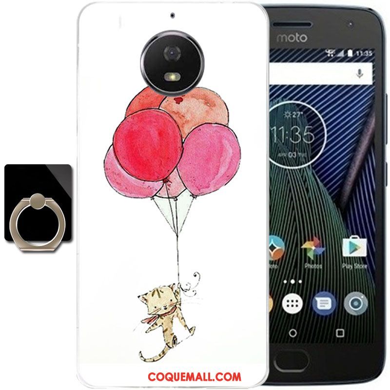 Étui Moto G5s Plus Fluide Doux Téléphone Portable Silicone, Coque Moto G5s Plus Peinture Tout Compris