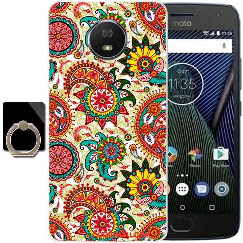 Étui Moto G5s Plus Fluide Doux Téléphone Portable Silicone, Coque Moto G5s Plus Peinture Tout Compris