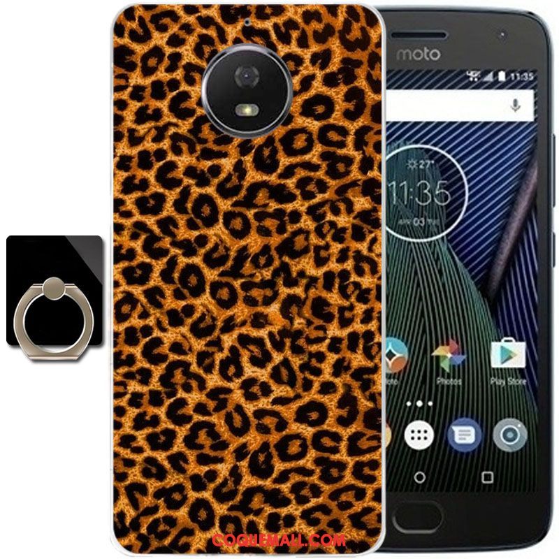 Étui Moto G5s Plus Incassable Protection Noir, Coque Moto G5s Plus Silicone Téléphone Portable